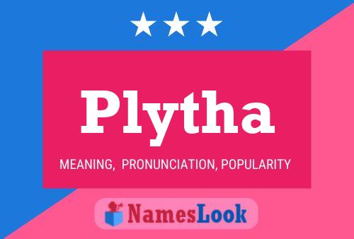 Plytha Name Poster