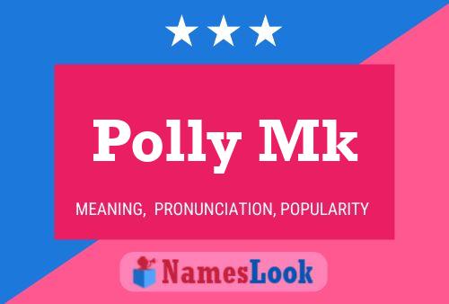 Polly Mk Name Poster