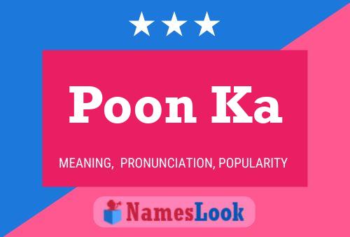 Poon Ka Name Poster