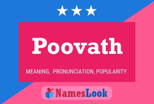 Poovath Name Poster