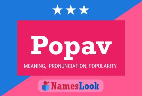 Popav Name Poster