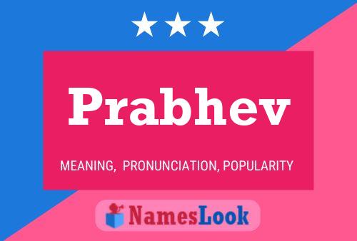 Prabhev Name Poster