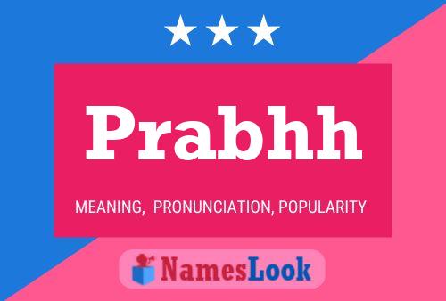 Prabhh Name Poster