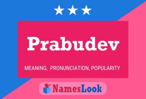 Prabudev Name Poster