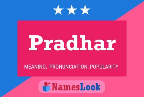 Pradhar Name Poster