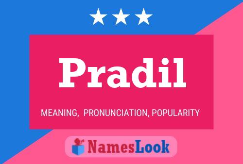 Pradil Name Poster