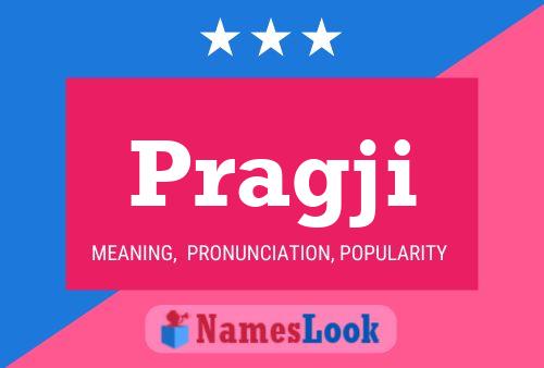 Pragji Name Poster