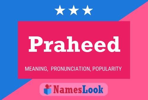 Praheed Name Poster