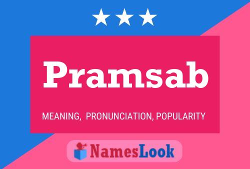 Pramsab Name Poster