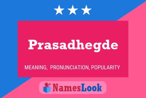 Prasadhegde Name Poster