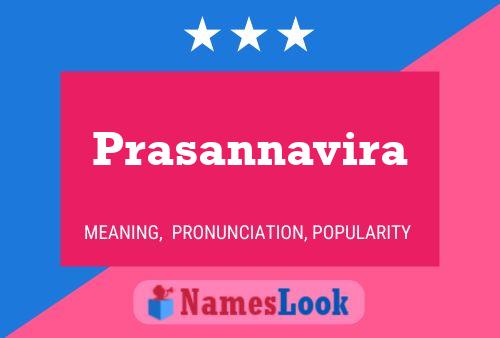 Prasannavira Name Poster