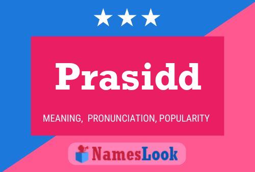 Prasidd Name Poster