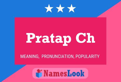 Pratap Ch Name Poster