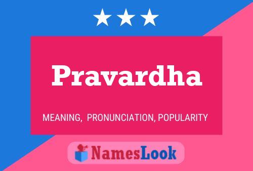 Pravardha Name Poster