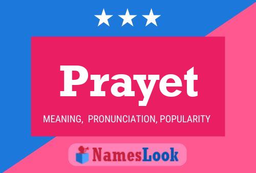 Prayet Name Poster