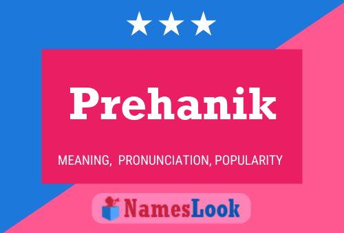 Prehanik Name Poster