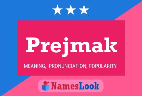 Prejmak Name Poster