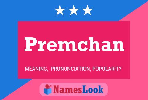 Premchan Name Poster