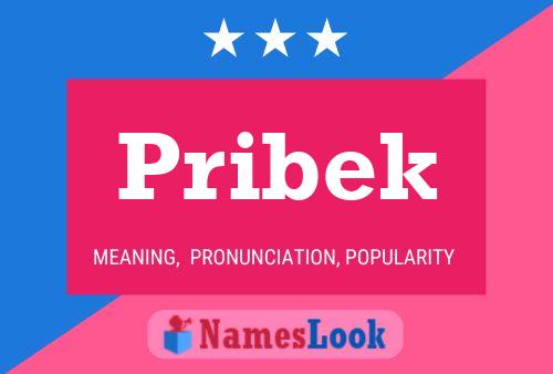 Pribek Name Poster