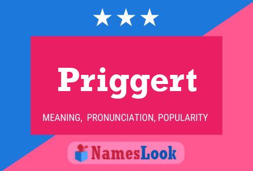 Priggert Name Poster