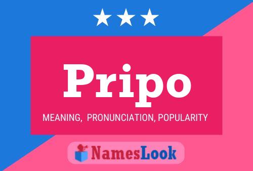 Pripo Name Poster