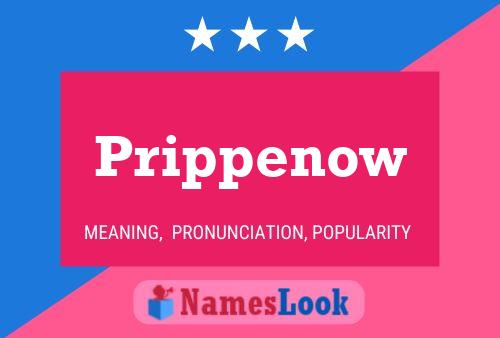 Prippenow Name Poster