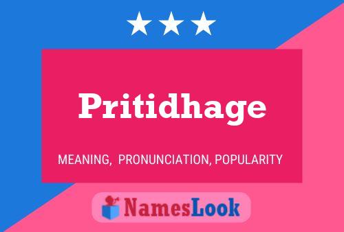 Pritidhage Name Poster