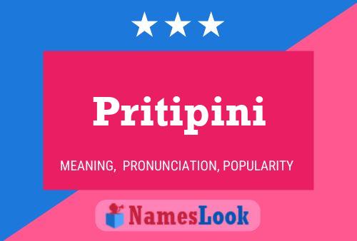 Pritipini Name Poster