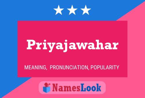 Priyajawahar Name Poster