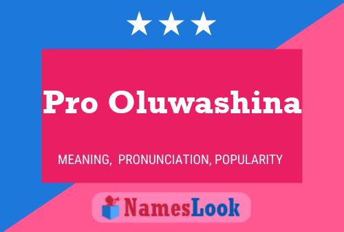 Pro Oluwashina Name Poster