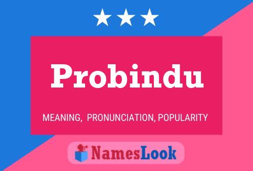 Probindu Name Poster