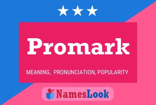 Promark Name Poster