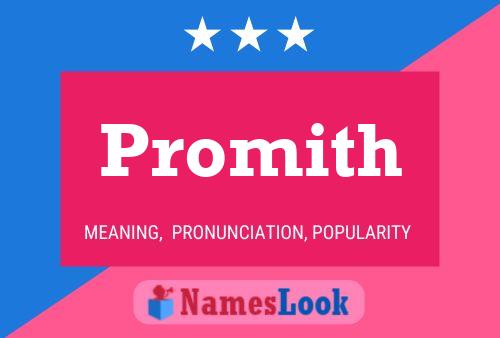 Promith Name Poster