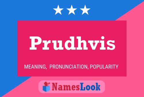 Prudhvis Name Poster