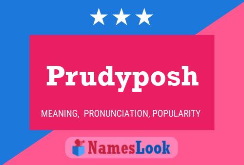 Prudyposh Name Poster