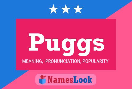 Puggs Name Poster