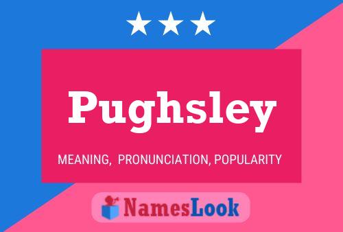 Pughsley Name Poster