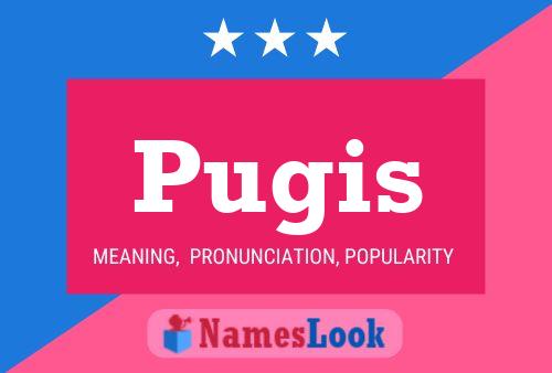 Pugis Name Poster