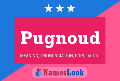 Pugnoud Name Poster