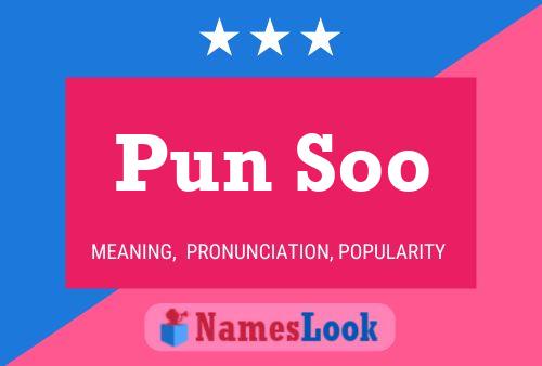 Pun Soo Name Poster