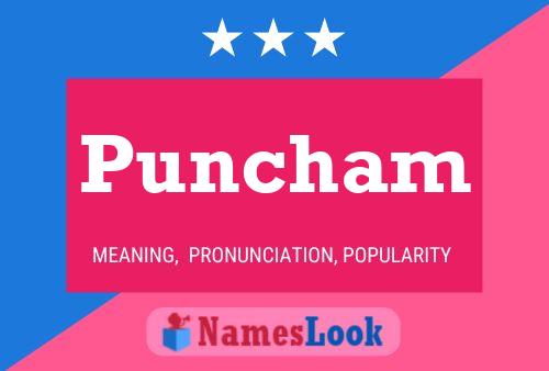 Puncham Name Poster