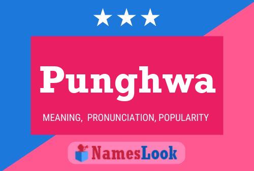 Punghwa Name Poster