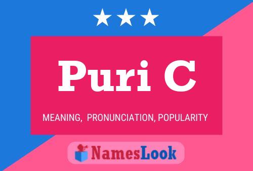 Puri C Name Poster