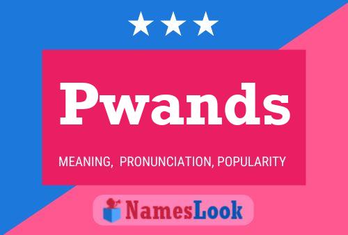 Pwands Name Poster