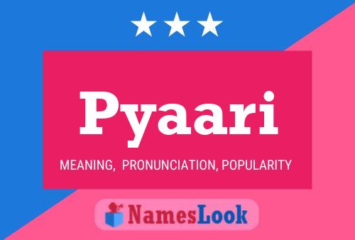 Pyaari Name Poster