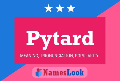 Pytard Name Poster