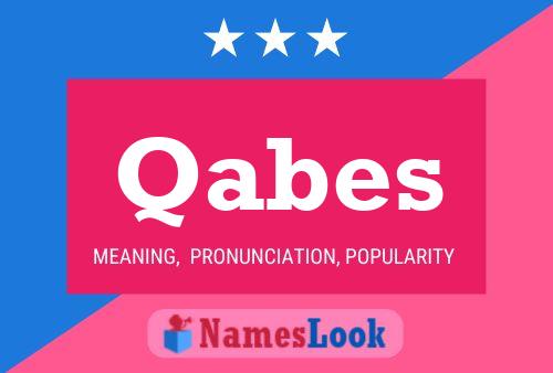 Qabes Name Poster