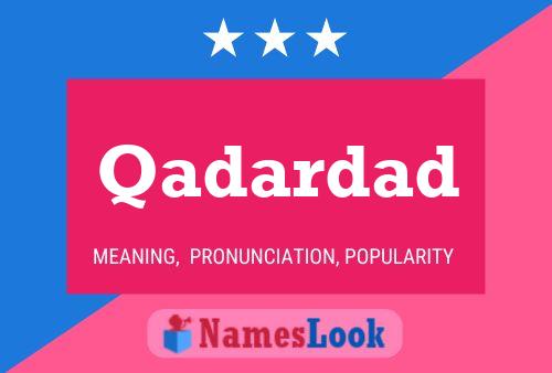 Qadardad Name Poster