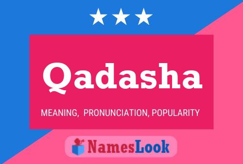 Qadasha Name Poster