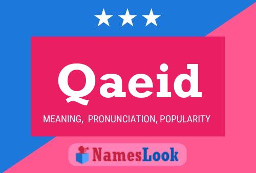 Qaeid Name Poster